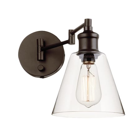 Lighting Usa Leclair Dark Bronze 1 Lights Wall Sconce LI2513950